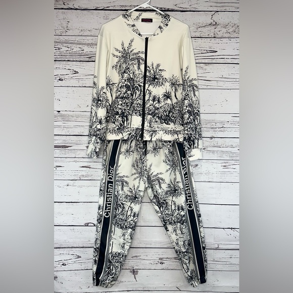 fashionist style Pants - Cream and Black Women's Track Suit